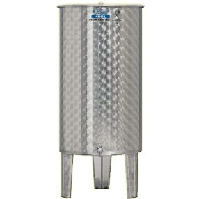 Bortartály inox 150L csappal Zottel