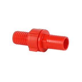 Tömlőösszekötő  5/4- 5/4-5/4 piros