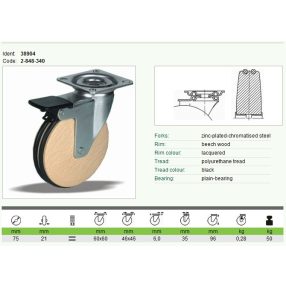 Bútorgörgő fa stoppos 75 38904