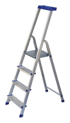 Munkalétra erősített 3 fokos alu (150 kg)